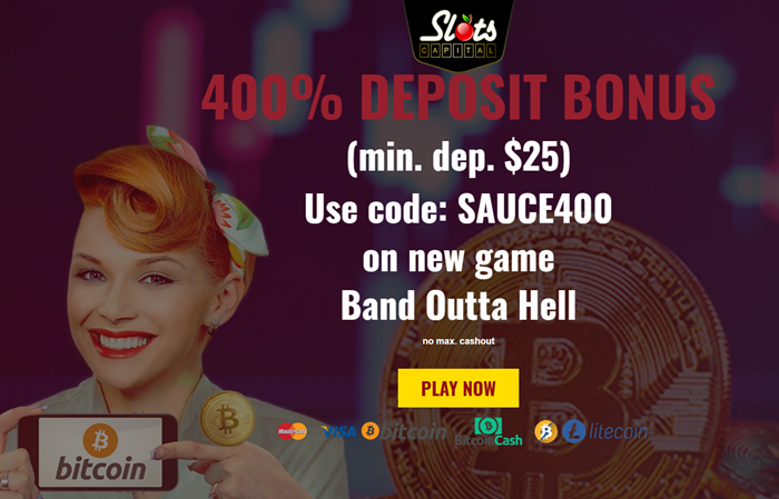 Slots Capital Band Outta Hell