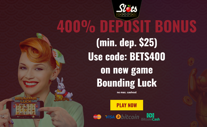 Slots Capital’s Bounding Luck Slot Review: Will Fortune Favor You in This Thrilling Game?