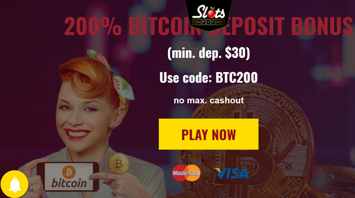 Slots Capital: Get Ready to Multiply Your Winnings with a 200% Bitcoin Deposit Bonus!